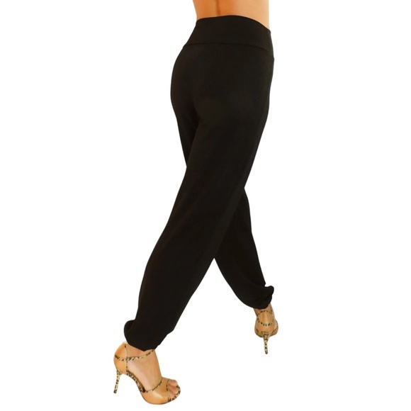 NEW! Black harem Argentine tango pants from TangobyMsP (medium-ish) - Picture 3 of 3